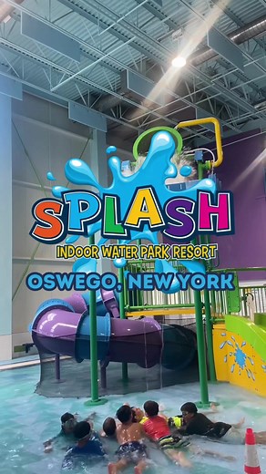 Check out Splash Indoor Water Park Resort located in Oswego, New York! 💦 We have various water attractions for all ages, a state-of-the-art arcade and a bar and grill located within our waterpark! Buy your stay and play package or day passes today! #waterpark #water #park #indoor #weekend #weekendvibes #vacation #vacay #trip #family #familytime #oswego #ny