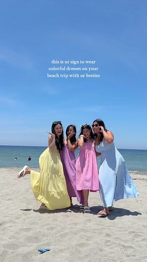 Colorful Beach Dress Outfit Ideas for a Stylish Summer