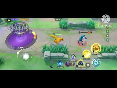 Dragonite hyperbeam vs decidueye sprite shakel | pokemon unite| gameplay