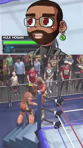 Hulk Hogan loves his stairs