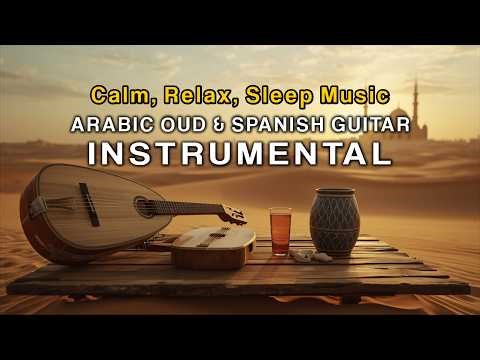 Arabic Oud Instrumental & Spanish Guitar – Calm, Relax, Sleep Music | Al Sakina Sounds
