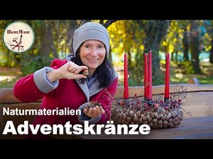 DIY | 3 natürliche Adventskränze, die ewig halten – nachhaltig & wunderschön festlich