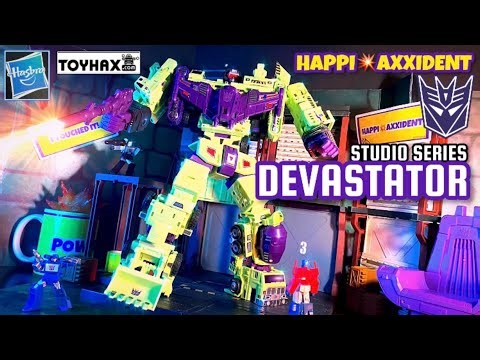 Happi Review - Transformers Studio Series DEVASTATOR + TOYHAX Decals