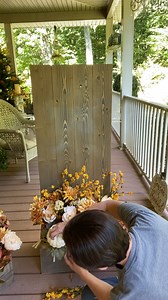 66K views · 3K reactions | See how I filled my flower boxes that John and I built this summer for Fall. | The Crafty Decorator | Facebook