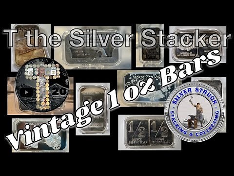 1 oz Vintage Silver Bar "Show and Tell" with Expert: SILVER STRUCK