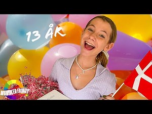 Najas 13 års fødselsdag