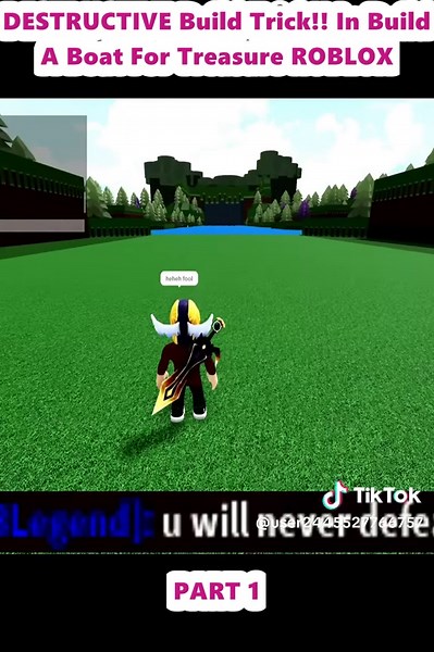 Destructive Build Trick in Build A Boat For Treasure