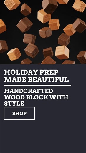 🎄 Holiday cooking just got a whole lot better! Check out this Handcrafted Butcher Block made from a stunning mix of Black Walnut, Tigerwood, and Ambrosia Maple. It’s perfect for prepping all your festive meals with style and durability. Plus, it makes a beautiful centerpiece on your kitchen counter when not in use. Crafted with care, this 12.5" x 19.25" x 1.5" block is a great gift for yourself or the food lover in your life. Here’s what one happy customer had to say: ⭐️⭐️⭐️⭐️⭐️ “It's the most 