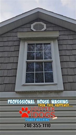 This Happened at a Southern MD House Washing Service!