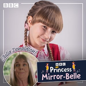 8.2K views · 66 reactions | Look out for Julia Donaldson's cameo!  Princess Mirror-Belle is on CBBC & iPlayer now. Will you be watching with your kids? 樂 | CBeebies Parenting | Facebook