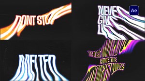 Liquid Melting Text Effect