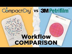 How to use Petrifilm™ vs CompactDry™ plate a Workflow Comparison Video