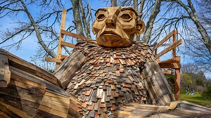 Giant trolls will be unveiled Friday in Charlestown. Where in RI will they turn up next?