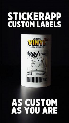 Labels from StickerApp: As Custom as You Are.