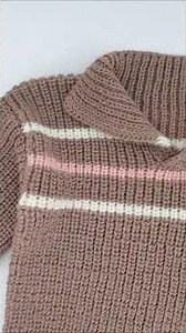 Baby Sweater Polo | Seamless Baby Knit Pullover