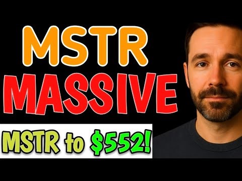 MSTR to $552! Analysts Signal 100%+ GAINS Ahead! - MSTR STOCK ANALYSIS TODAY