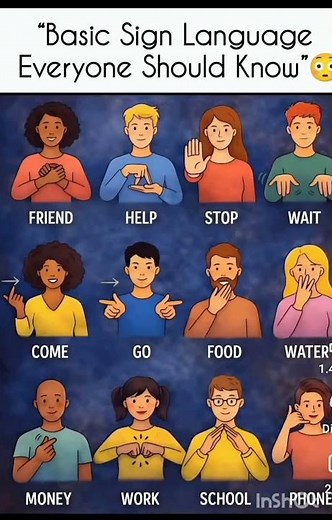 #" Basic Sign Language Everyone Should Know "