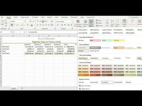 Excel 1G Regional Sales (Homework) (PC And Mac) | Excel_1G_Regional_Sales |Help In Excel 3G Expenses