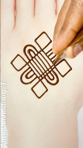 Easy & Simple New Stylish Arabic Pattern Mehndi Design for Girls | Trendy Henna Design | Cute Mehndi