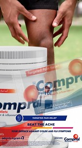 Ubuhlungu slowing you down? With Compral®, relief is just 10 seconds¹* away! Get back to feeling your best - with ngokushesha and targeted²,³ pain relief. For references and legals visit: https://compral.co.za/legals-references/ Ticket #260320251000001693 March 2025 | Compral