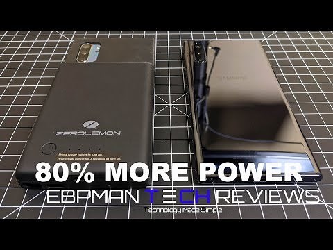 Get 80% More Battery Samsung Galaxy Note 10 Plus Battery Case from Zerolemon
