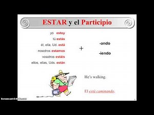 El presente progresivo