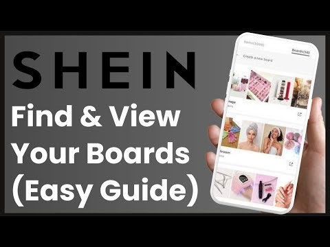 How to See Boards on Shein App - Find Boards on Shein !