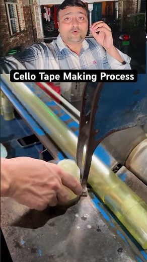 How Cello Tape Is Made #cellotape