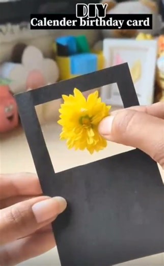 #craft#art#calenderart#viral#trendingll Calender birthday Card ll