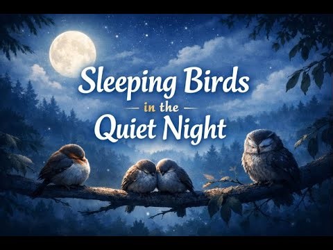 Sleeping Birds in the Quiet Night | Deep Sleep Ambience