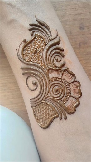beautiful & easy mehndi design #mehndi #mehndidesign #hennadesign #latestdesign #shorts