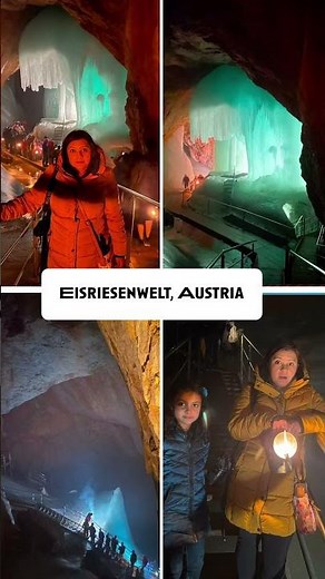 📍This is Eisriesenwelt near Werfen—the world’s largest ice cave. #Travel