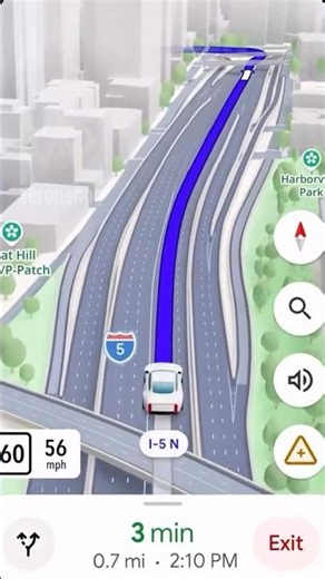 Google Maps dah Upgrade Laluan Jadi 3D