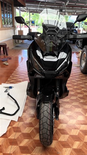 2026 All Black X ADV 750 Crash Bar Installation Guide
