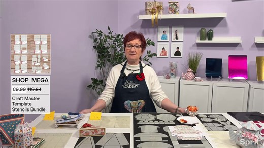 We have some new template deals from Tattered Lace & Craft Master in this hour show! | Highlight Crafts