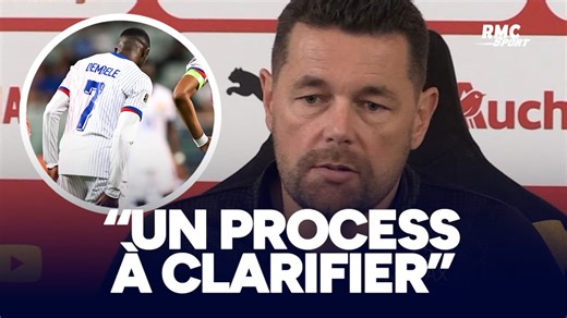 PSG - Lens : Dembélé et Doué blessés, "un process à clarifier" reconnait Pierre Sage