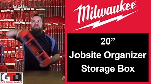 Milwaukee Jobsite Organizer and Smart Storage Box https://goo.gl/hiH36W In this video Paul runs through the the Milwaukee Jobsite organizer. The Milwaukee Jobsite organizer is the most flexible of its kind and was developed for boosted performance with approximately 20% more storage capacity than the competitors. Created with the requirements of professional tradesman in mind, the brand-new organizer includes (8) little and (2) huge bins that can be set up on the jobsite. A travel seal around th