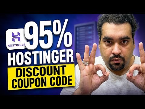 Hostinger Discount Coupon Code 2026 - 🔥 Get Up to 95% OFF Hosting (Full Tutorial + Secret Coupon)