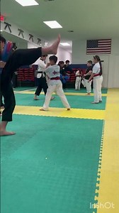 Practice jumping front kick #martialarts #taekwando #kick