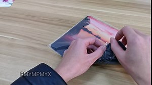 Personalized Photo Mouse Pad with Stitched Edge for a Unique Personalized Gift - Add Pictures, Text, Logo Or Art Design and Make Your own Customized Mouse Pads (Black)