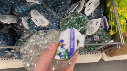 Spinning Dollar Store Gem Organizer