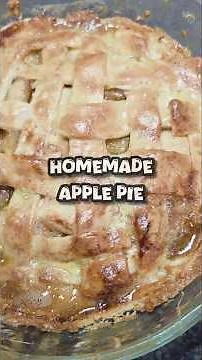 Homemade apple pie #easy #recipe #apple #pie #shortcrust