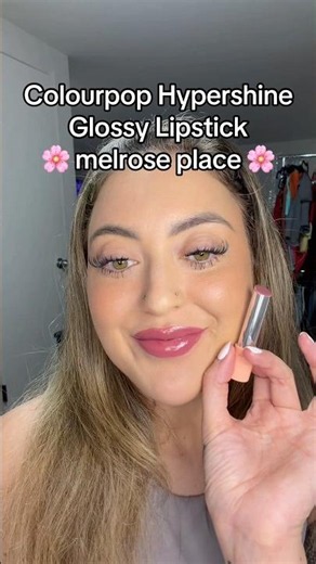 Colourpop Hypershine Glossy Lipstick 🌸 “Melrose Place”