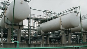 Containers and tanks for storage of liquefied gas lpg