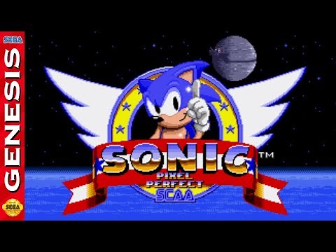 Sonic 1 Pixel Perfect Ultimate (2013) Romhack [SEGA Genesis]