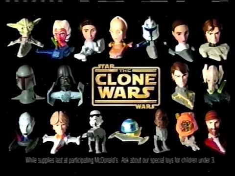 McDonald's Happy Meal - Star Wars: The Clone Wars (August 2008)