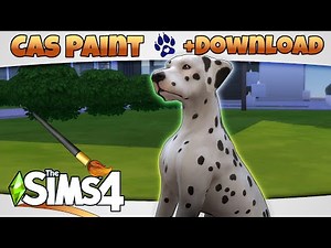 🐕 Make A Realistic Dog in the Sims 4 [ Ts4 Cas Dog I Speed Build Paint I Cats and Dogs Creation ]