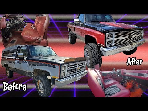 Check out the build from start to finish! slide show! K20 Chevy Silverado square body
