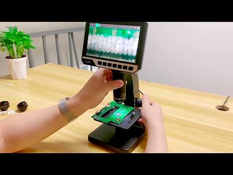 Inskam315 12MP 2000X 7inch screen microscope