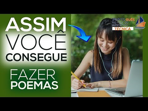 POEMA COMO FAZER | POESIA COMO ESCREVER | passo a passo